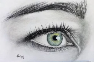 Рисунки глаз