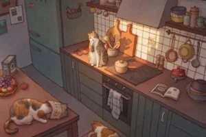 Домашние котики