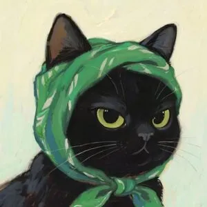 Кошечки в косыночках