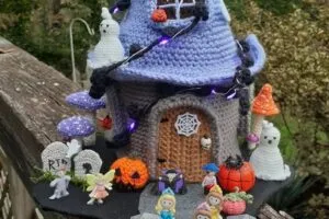 Вязаные домики